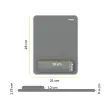 Tapis souris repose-poignet XL Breyta - Gris - FELLOWES 