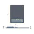 Tapis souris repose-poignet XL Breyta - Bleu gris - FELLOWES 