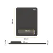 Tapis souris repose-poignet XL Breyta - Noir - FELLOWES 