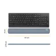 Repose-poignets clavier Breyta - Bleu gris - FELLOWES 