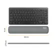 Repose-poignets clavier compact Breyta - Gris - FELLOWES 
