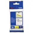 Ruban pour titreuse BROTHER TZSE 231 12mm blanc impression noire LAM 