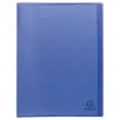 Protège-documents plastique recyclé - 60 vues - Bleu - EXACOMPTA