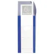 Boite de classement &agrave; pression - Dos 40 mm - A4 - Bleu - EXACOMPTA 