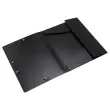 Chemise élastiques 3 rabats Opak - Noir - EXACOMPTA
