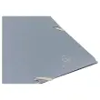 Chemise &eacute;lastiques 3 rabats - Carte recycl&eacute;e - Bleu gris - EXACOMPTA 
