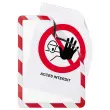 2 Pochettes repositionnables - A4 - Rouge / Blanc - TARIFOLD