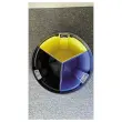 Corbeille tri sélectif - 3 compartiments - 13L - Noir