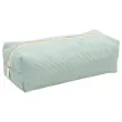 Trousse rectangulaire - Velours vert clair - Sign
