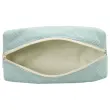 Trousse rectangulaire - Velours vert clair - Sign