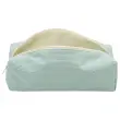 Trousse rectangulaire - Velours vert clair - Sign