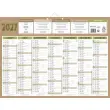 Calendrier 2027 banque Natura 14 mois - 55 x 43 cm - Janvier &agrave; d&eacute;cembre - BOUCHUT GRANDREMY 