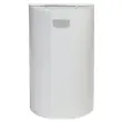Collecteur mural demi-lune - 40L - Blanc 