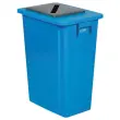 Cadre couvercle pour collecteurs "recyclage" 60L et 80L - Bleu