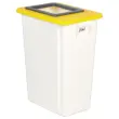 Cadre couvercle pour collecteurs "recyclage" 60L et 80L - Jaune