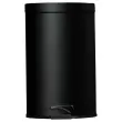 Collecteur à pédale avec bac intérieur en plastique.- 3L - Noir