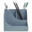Pot &agrave; crayons Autentik - Bleu gris - EXACOMPTA 