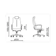 Fauteuil de bureau ergonomique 24/24 h Sonata 