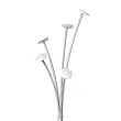 Portemanteau Festy - 5 patères - Blanc - ALBA