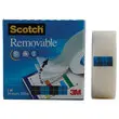 Rouleau d'adhésif invisible et repositionnable - SCOTCH Magic 811 - 33 m x 19 mm
