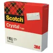 rouleau d'adhésif transparent SCOTCH Crystal 600 - 33 m x 19 mm