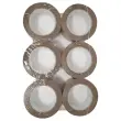 6 Adhésifs plastique économique - 66 m x 48 mm - Havane