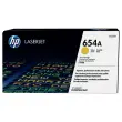 HP 654A CF332A toner jaune