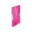 Boîte de classement plastique WOW - Rose - LEITZ