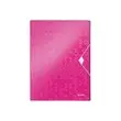 Boîte de classement plastique WOW - Rose - LEITZ