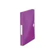 Bo&icirc;te de classement plastique WOW - Violet - LEITZ 