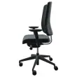 Siège synchrone ATILA ERGO tissu noir accotoirs 4D