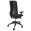 Siège synchrone ATILA ERGO tissu noir accotoirs 4D