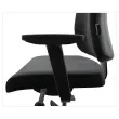 Siège synchrone ATILA ERGO tissu noir accotoirs 4D