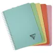 Cahier spirale Linicolor - A5 - 180 pages - Lign&eacute; - CLAIREFONTAINE 