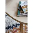 Table basse upcycl&eacute;e Bellecombe - 95 x P50 cm - Mont&eacute;e - Camel 