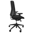 Siège synchrone ATILA ERGO tissu noir accotoirs 4D monté