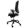 Siège synchrone ATILA ERGO tissu noir accotoirs 4D monté