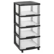 Tour de rangement - 4 X 20 L - Avec roues - CURVER