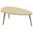 Table basse upcycl&eacute;e Bellecombe - 95 x P50 cm - Sable 