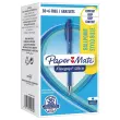36 (30+6 offerts) Stylos bille rétractables Flexgrip - Écriture moyenne - Bleu - PAPERMATE