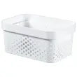 Panier de rangement Pixel 1.5L gris clair SUNDIS