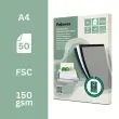 50 Couvertures reliure A4 - papier translucide - FELLOWES