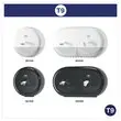 12 rouleaux de papier toilette Tork Advanced - TORK