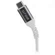C&acirc;ble 100W 2m USB-C/USB-C - Tress&eacute; - Blanc - T'NB 