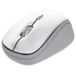 Souris Sans Fil Yvi+ Silencieuse - Recyclée - Blanche - TRUST
