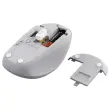 Souris Sans Fil Yvi+ Silencieuse - Recyclée - Blanche - TRUST