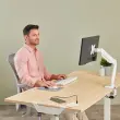 Prise Encastrable - Power Spot - USB-A & USB-C - Blanc - FELLOWES
