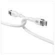 Câble Charge Rapide USB-C 240W 2m - Blanc - HYPERTEC