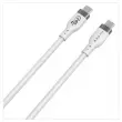 Câble Charge Rapide USB-C 240W 2m - Blanc - HYPERTEC