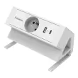Unit&eacute; d'&Eacute;lectrification - Power Desk - USB-A USB-C - Blanc - FELLOWES 